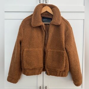 Bagatelle.NYC Brown Sherpa coat size small